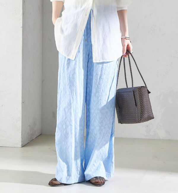 SHIPS for women「【SHIPS別注】Diminutivo:フタ付き メルカドバッグ」|かごバッグ|