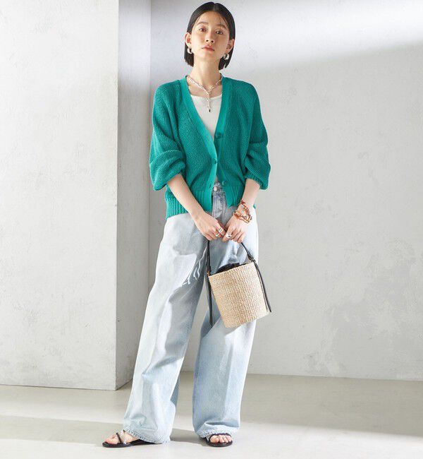 SHIPS for women「MOSAIC:ヒネリ ビジュー サンダル」|サンダル|