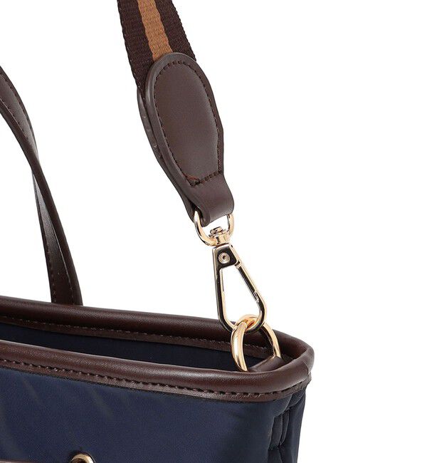 SHIPS for women「【WEB限定】ライン テープ ショルダー付き A4 トート」|トートバッグ|