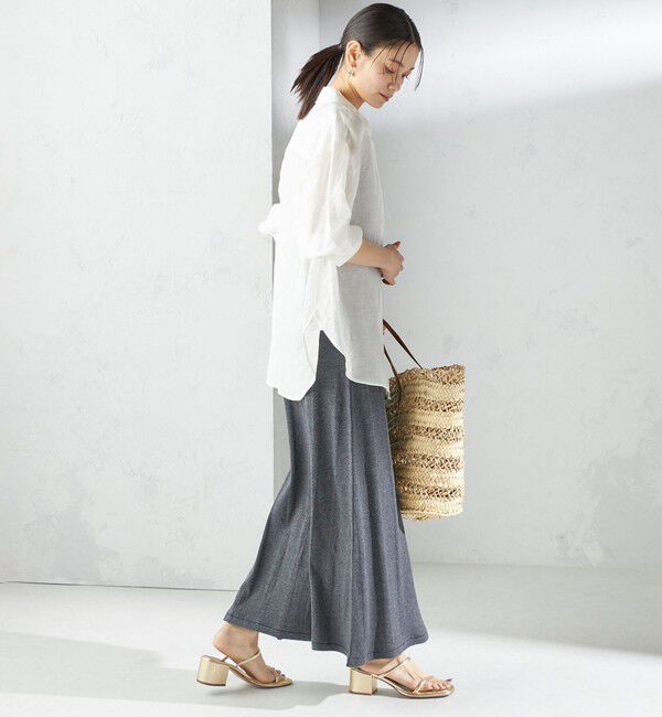 SHIPS for women「【SHIPS別注】miller:〈洗濯機可能〉ボーダー タンクトップ ワンピース」|ワンピース|