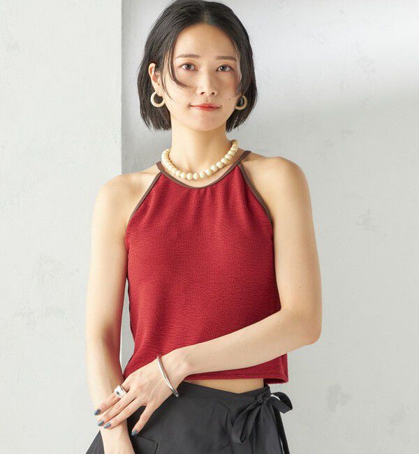 SHIPS for women「maroba:〈手洗い可能〉ホルター ネック セパレート スイム ウェア」|その他|