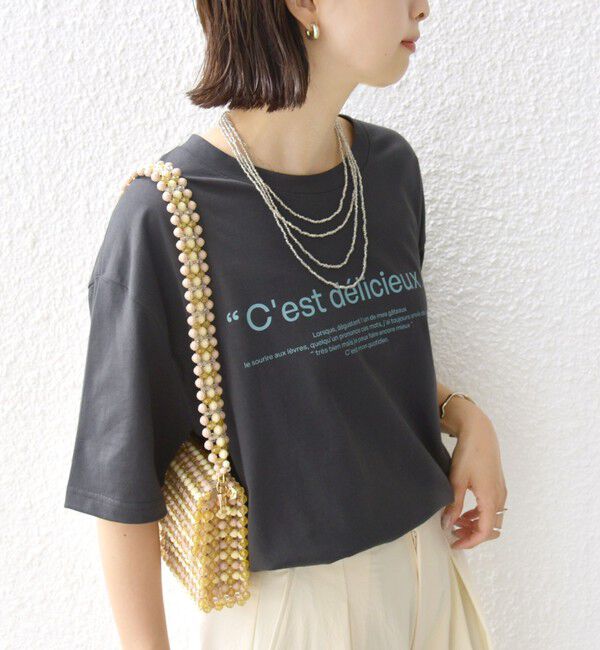 SHIPS for women「サダハルアオキ コラボ TEE」|Tシャツ・カットソー|