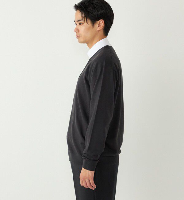 SHIPS Colors 「SHIPS Colors:〈手洗い可能〉アンチピリング 12ゲージ カーディガン」|カーディガン|