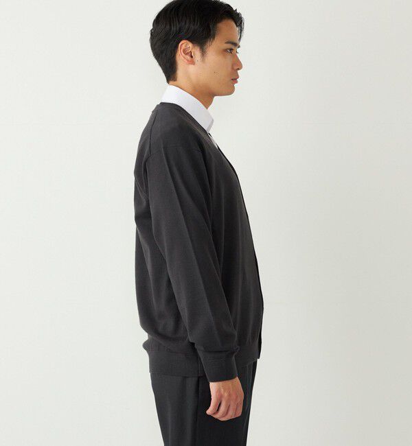 SHIPS Colors 「SHIPS Colors:〈手洗い可能〉アンチピリング 12ゲージ カーディガン」|カーディガン|