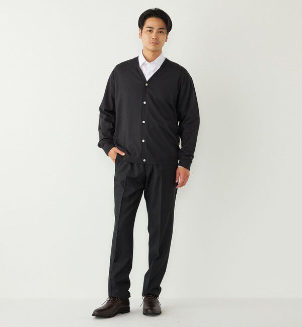 SHIPS Colors 「SHIPS Colors:〈手洗い可能〉アンチピリング 12ゲージ カーディガン」|カーディガン|