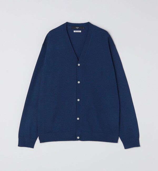 SHIPS Colors 「SHIPS Colors:〈手洗い可能〉アンチピリング 12ゲージ カーディガン」|カーディガン|