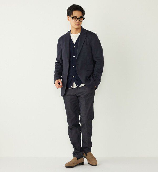 SHIPS Colors 「SHIPS Colors:〈手洗い可能〉アンチピリング 12ゲージ カーディガン」|カーディガン|