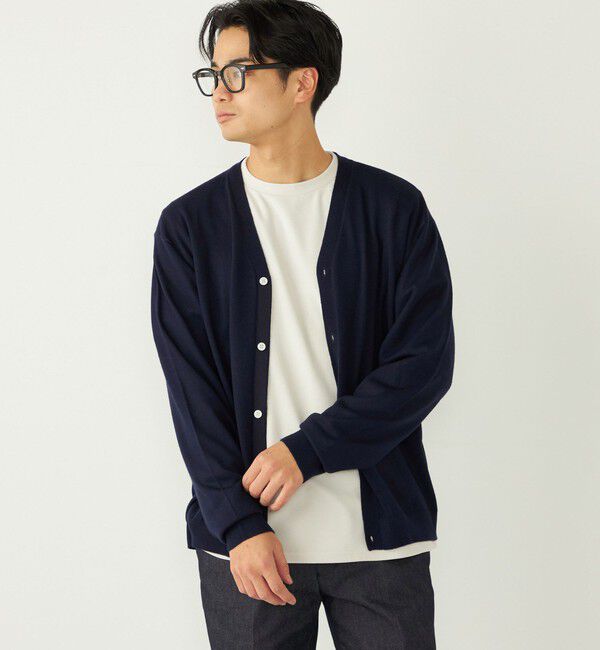SHIPS Colors 「SHIPS Colors:〈手洗い可能〉アンチピリング 12ゲージ カーディガン」|カーディガン|