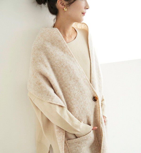 quaranciel「quaranciel: マルチ ウェイ ポケット ストール 25FW」|ストール|