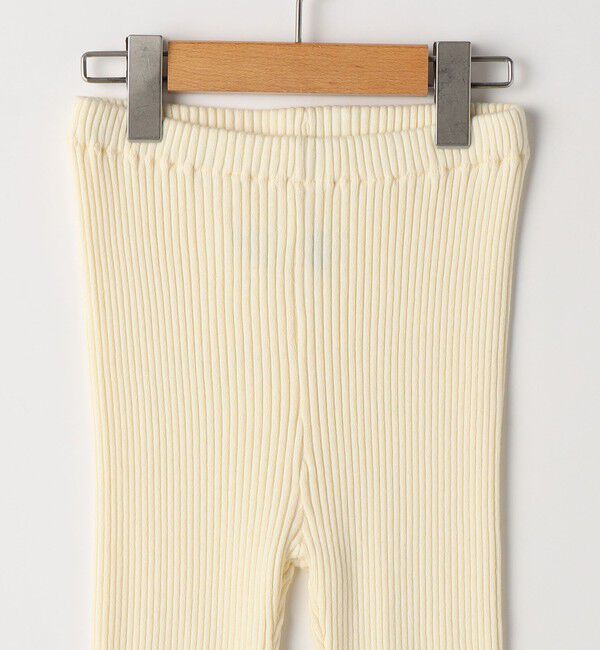 SHIPS KIDS「SHIPS KIDS:130～150cm /〈手洗い可能〉リブ レギンス パンツ」|レギンス・スパッツ|