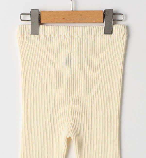 SHIPS KIDS「SHIPS KIDS:130～150cm /〈手洗い可能〉リブ レギンス パンツ」|レギンス・スパッツ|