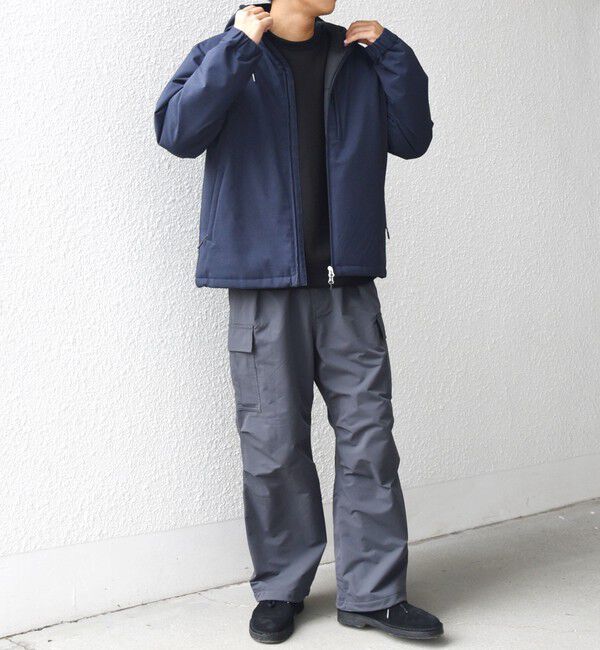 SHIPS any「SHIPS any:〈洗濯機可能〉裏起毛 ウォーム スマート ワイド イージー カーゴ パンツ◇」|カーゴ|