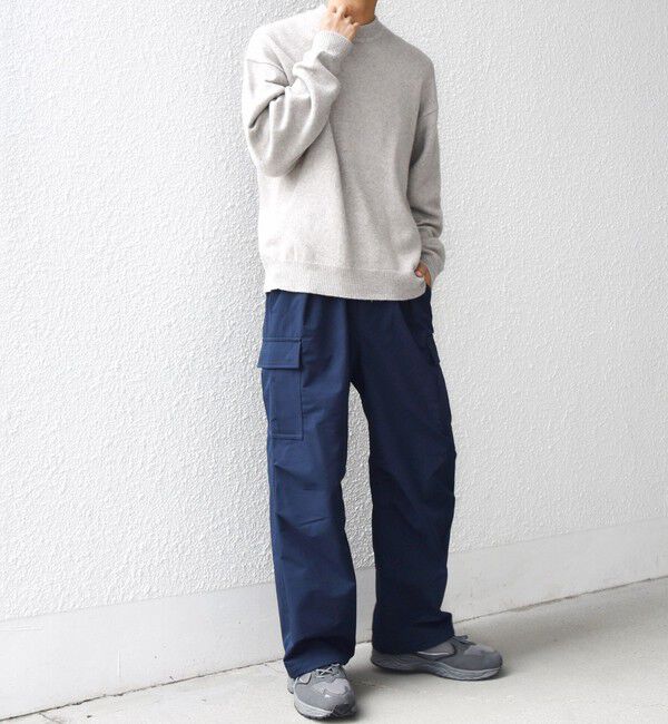 SHIPS any「SHIPS any:〈洗濯機可能〉裏起毛 ウォーム スマート ワイド イージー カーゴ パンツ◇」|カーゴ|