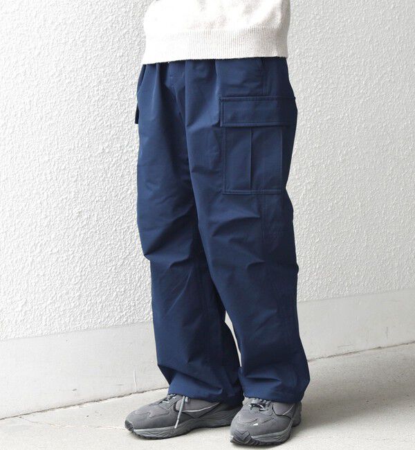 SHIPS any「SHIPS any:〈洗濯機可能〉裏起毛 ウォーム スマート ワイド イージー カーゴ パンツ◇」|カーゴ|