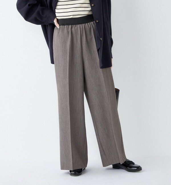 SHIPS Colors 「SHIPS Colors:〈手洗い可能〉TR ストレート ゴム パンツ2◇」|その他|