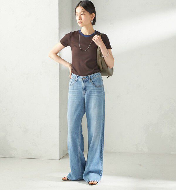 SHIPS for women「《予約》【SHIPS EXCLUSIVE】Levi&rsquo;s: LOW LOOSE ライトオンス」|デニム|