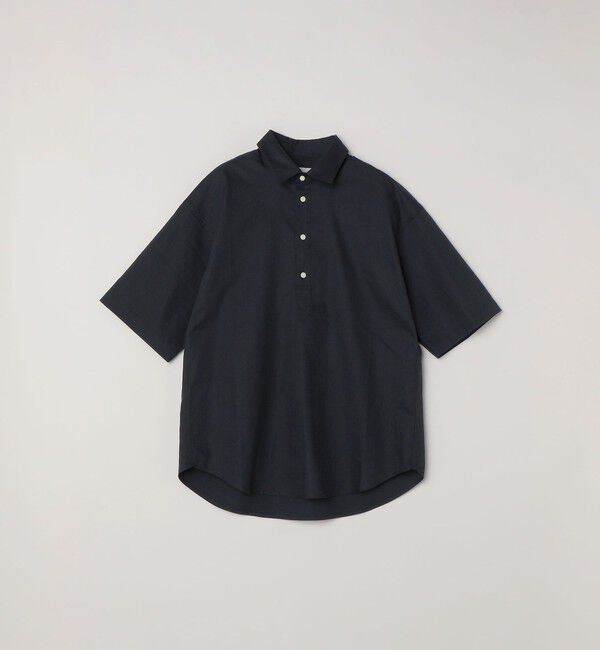 SHIPS any「【WEB限定】SHIPS any: ハイブリッドリネン プルオーバー シャツ(セットアップ対応) 26SS◆」|シャツ・ブラウス|