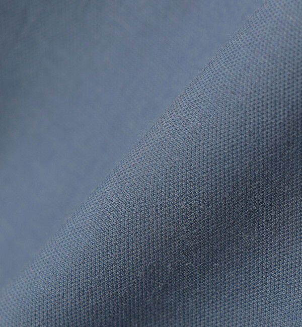 SHIPS any「【WEB限定】SHIPS any: ハイブリッドリネン バンドカラー ショートスリーブ シャツ(セットアップ対応)◆」|シャツ・ブラウス|