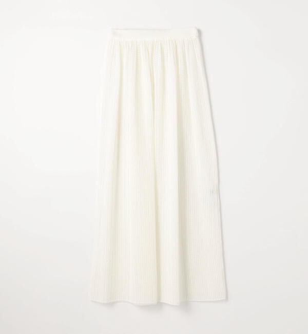 Ballsey「ペーパーレース ギャザーロングスカート」|スカート|