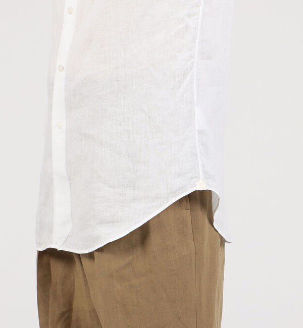 TOMORROWLAND MENS「アイリッシュリネン ボタンダウンシャツ」|シャツ・ブラウス|