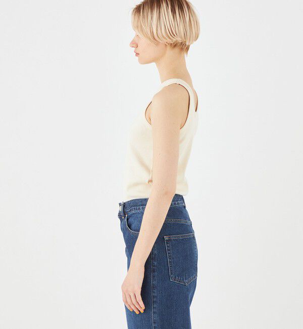 MACPHEE「コットンフライス アメリカンスリーブタンクトップ」|タンクトップ|