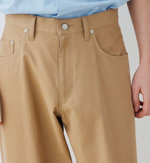 GALERIE VIE「ノンマーセライズドコットン５ポケットパンツ」|チノ|