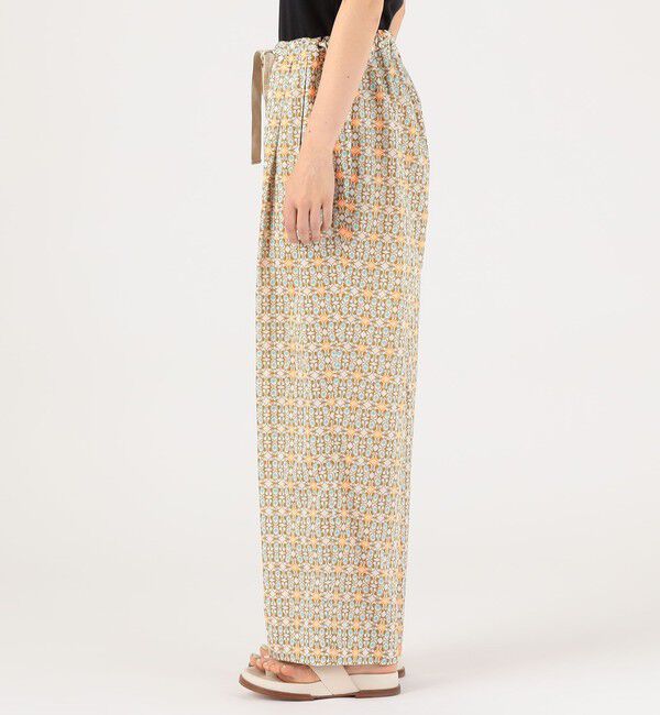 BACCA「サマーリバティ コットンギャザーパンツ」|その他|