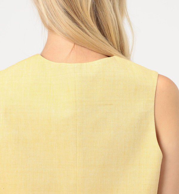 TOMORROWLAND GOODS「LUTCHMIAH RIBBON ベスト」|ベスト・ジレ|