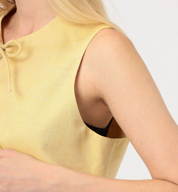 TOMORROWLAND GOODS「LUTCHMIAH RIBBON ベスト」|ベスト・ジレ|