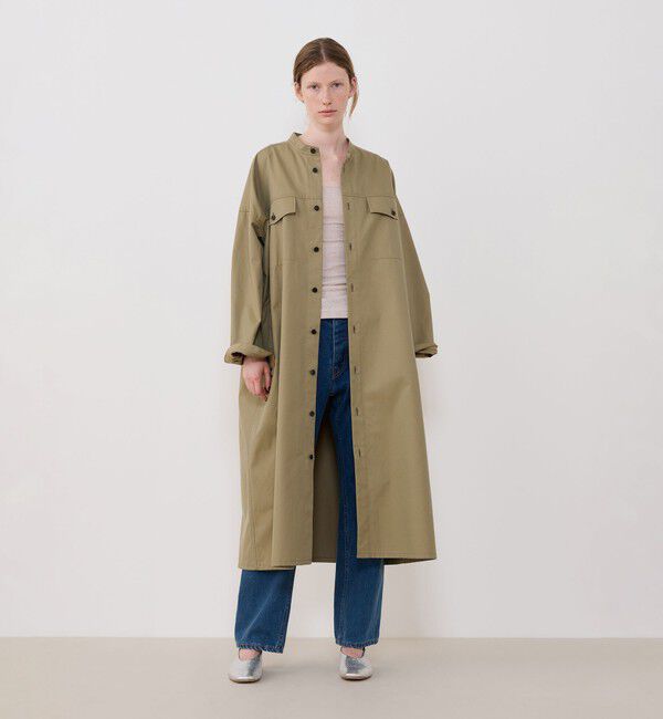 GALERIE VIE「クラシカルギャバジン シャツワンピース」|ワンピース|