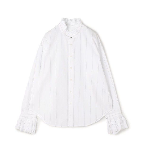 GALERIE VIE「コットン フリルシャツ」|シャツ・ブラウス|14 ホワイト系2