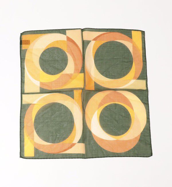 TOMORROWLAND GOODS「TOMORROWLAND コットンシルク プリントポケットチーフ」|バンダナ・スカーフ|