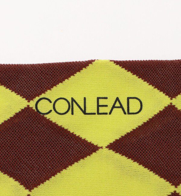 TOMORROWLAND GOODS「CONLEAD SHEER ARGYLE ソックス」|ソックス|