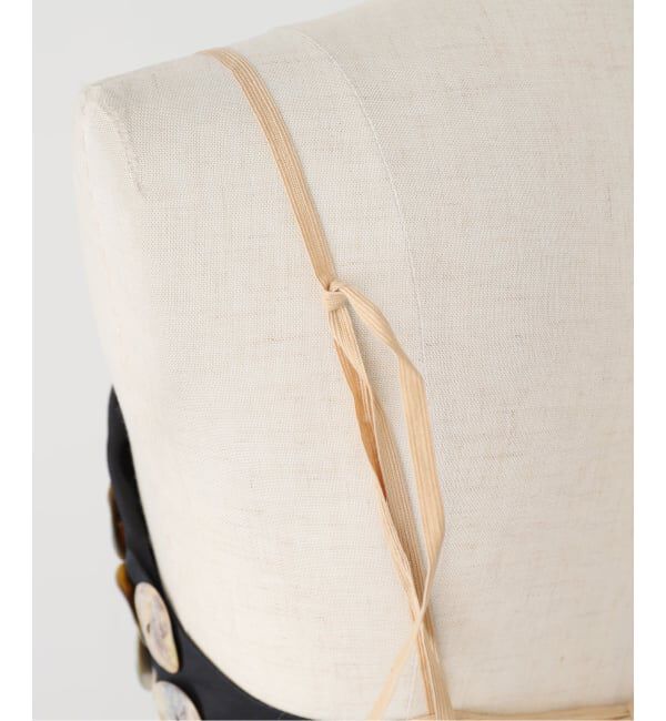  「PONTI SHELL BUTTON TOP PO2R014：ビスチェ」|シャツ・ブラウス|