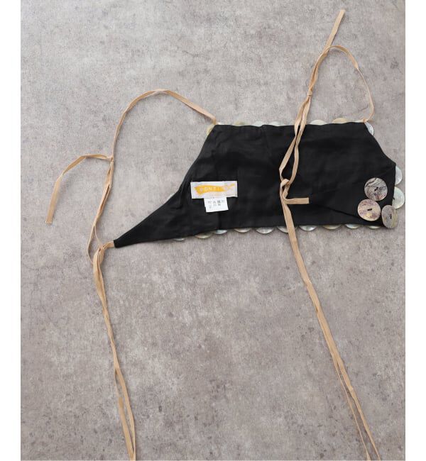  「PONTI SHELL BUTTON TOP PO2R014：ビスチェ」|シャツ・ブラウス|