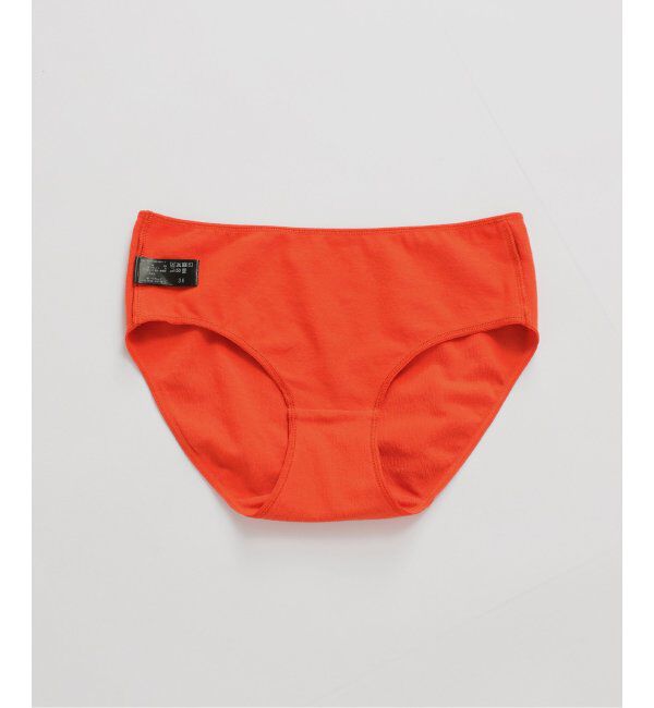 EMILYWEEK「【RESET】オーガニックコットン混 ショーツ（オレンジレッド）」|インナー|