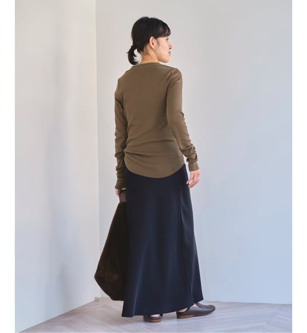 EMILYWEEK「《追加》コットンカシミヤテレコクループルオーバー」|Tシャツ・カットソー|