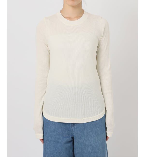 EMILYWEEK「《追加》コットンカシミヤテレコクループルオーバー」|Tシャツ・カットソー|