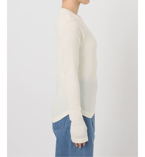 EMILYWEEK「《追加》コットンカシミヤテレコクループルオーバー」|Tシャツ・カットソー|