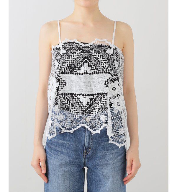 IENA「HERITER/エリテ レースキャミソール H0-30-00-19」|キャミソール|