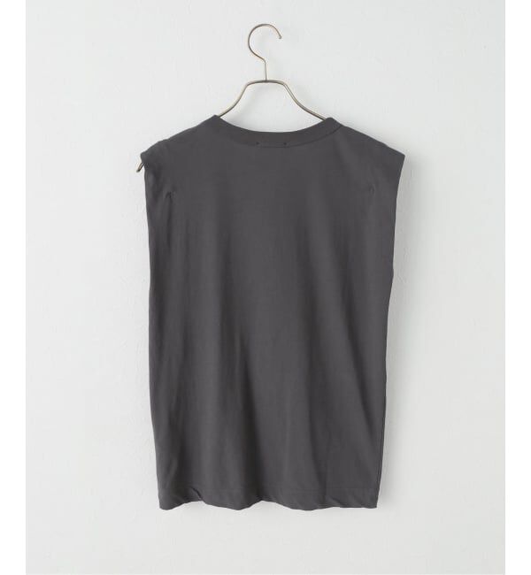 IENA「《追加》ATON/エイトン FRESCA SINGLE JERSEY ノースリーブ」|Tシャツ・カットソー|