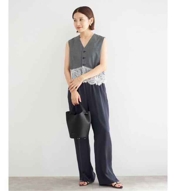 IENA「FEEL AND TASTE/フィールアンドテイスト lily バケットショルダーバッグ」|ショルダー・メッセンジャー|