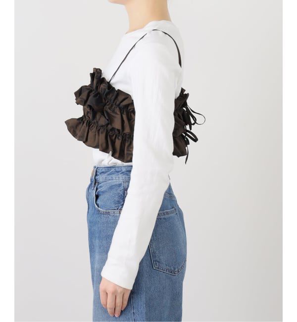 IENA LA BOUCLE「IENA LA BOUCLE タフタフリルビスチェ」|その他|