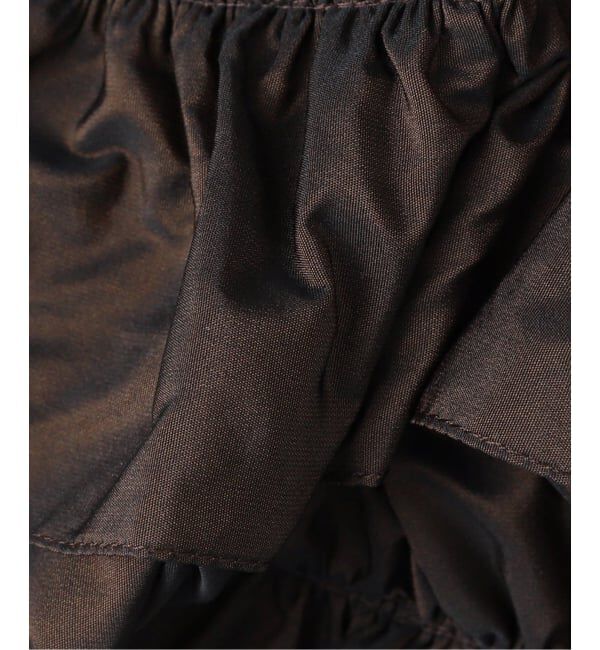 IENA LA BOUCLE「IENA LA BOUCLE タフタフリルビスチェ」|その他|