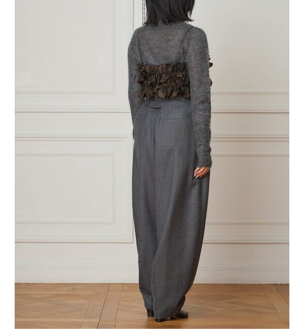 IENA LA BOUCLE「IENA LA BOUCLE タフタフリルビスチェ」|その他|