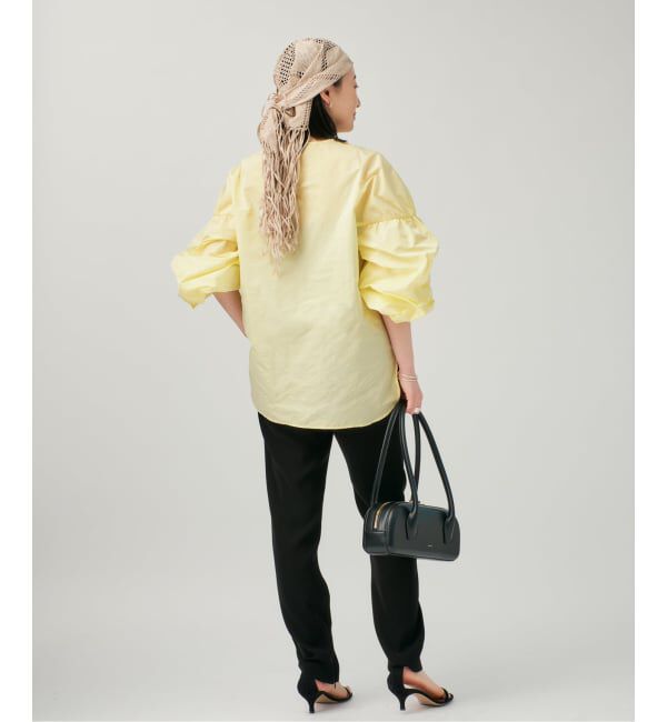 VERMEIL par iena「SAQUI サキ Lemon Taffeta ブラウス 26SS12」|シャツ・ブラウス|