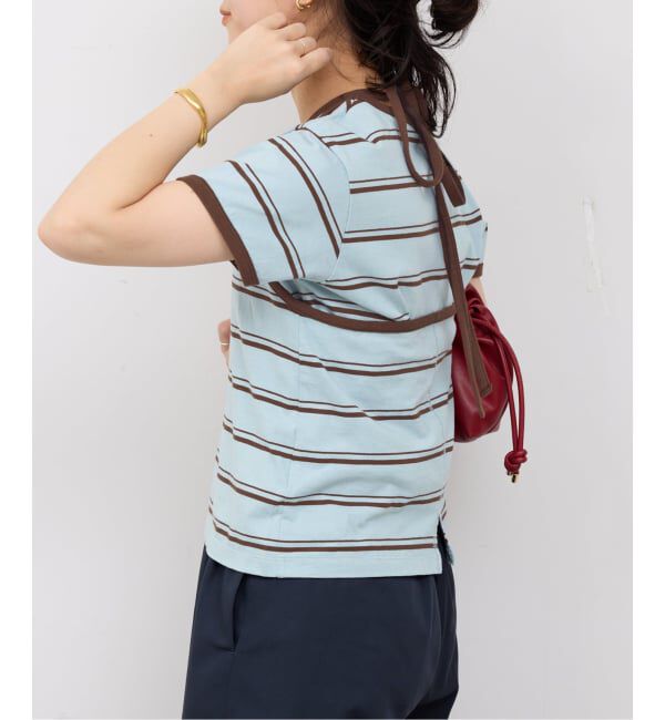 SLOBE IENA「《2枚セット》ホルターネックボーダーTセット」|Tシャツ・カットソー|