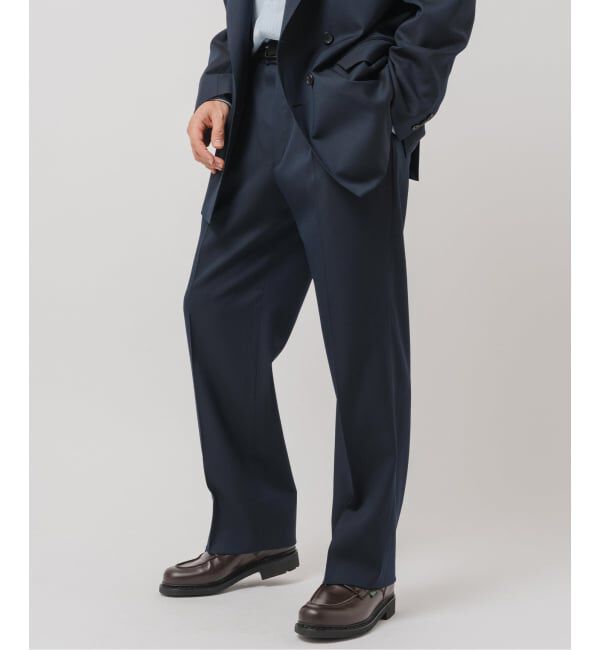 EDIFICE「E. SC-OFFLIMITS 2タック パンツ【セットアップ着用可能】」|スラックス|