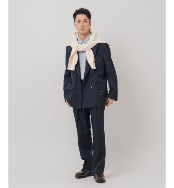 EDIFICE「E. SC-OFFLIMITS 2タック パンツ【セットアップ着用可能】」|スラックス|