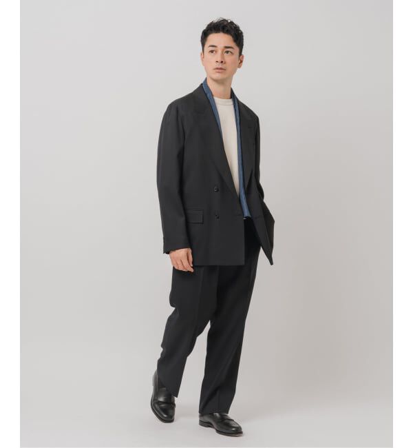 EDIFICE「E. SC-OFFLIMITS 2タック パンツ【セットアップ着用可能】」|スラックス|